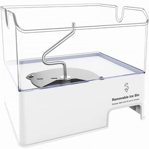 WPW10347093 Removable Ice Bin Compatible with Whirlpool Ice Bucket Replacement